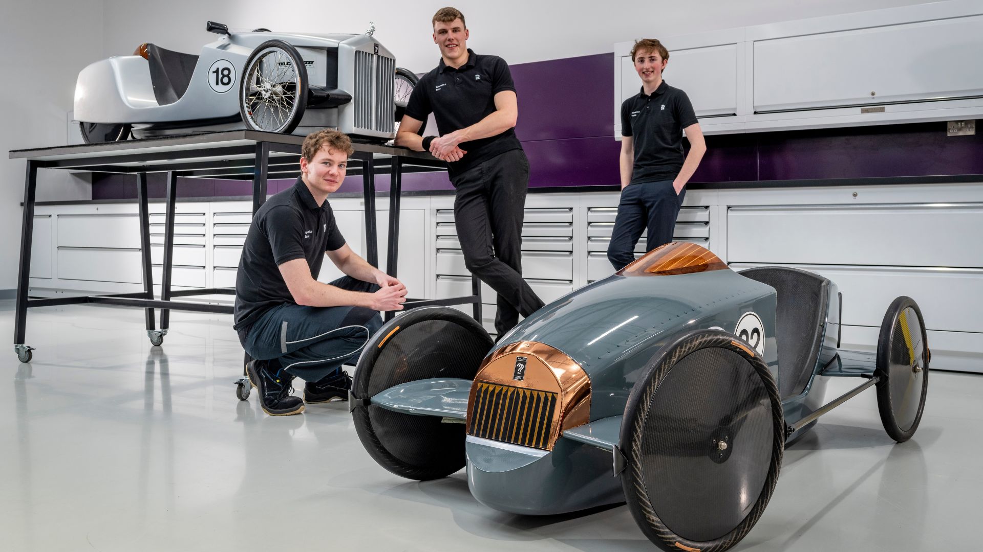Rolls-Royce Restores Its Famous Gravity Racers