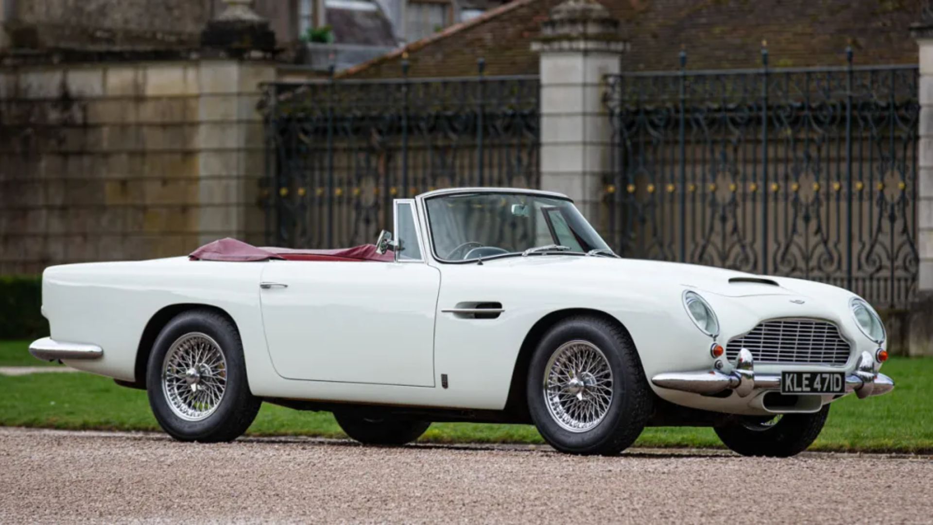 Rare 1965 Aston Martin DB5 Convertible Expected to Fetch $1.3 Million at Auction