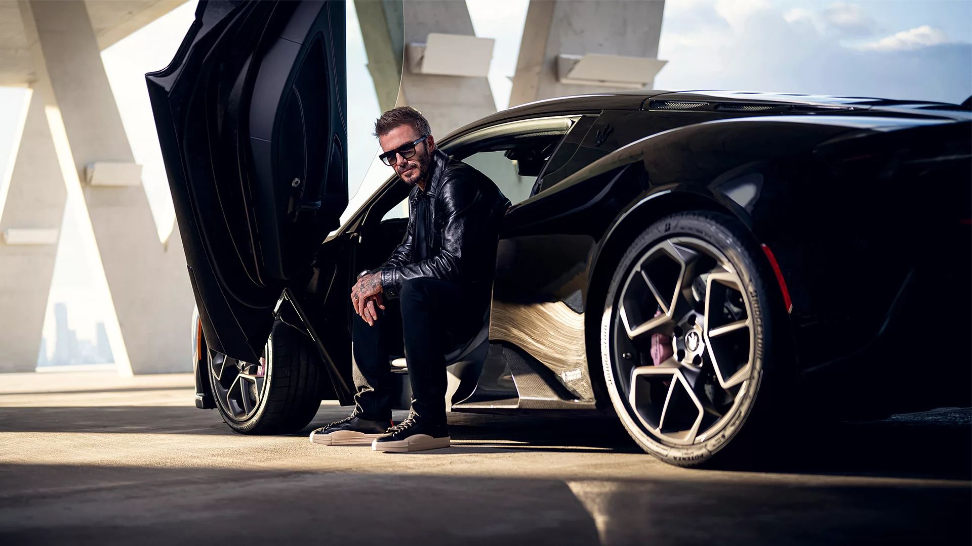 David Beckham Customizes His Own Maserati MC20