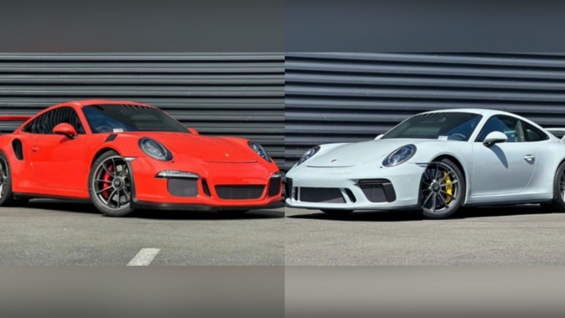 Two Porsche 911 GT3 Models Worth Over $500K Stolen in California