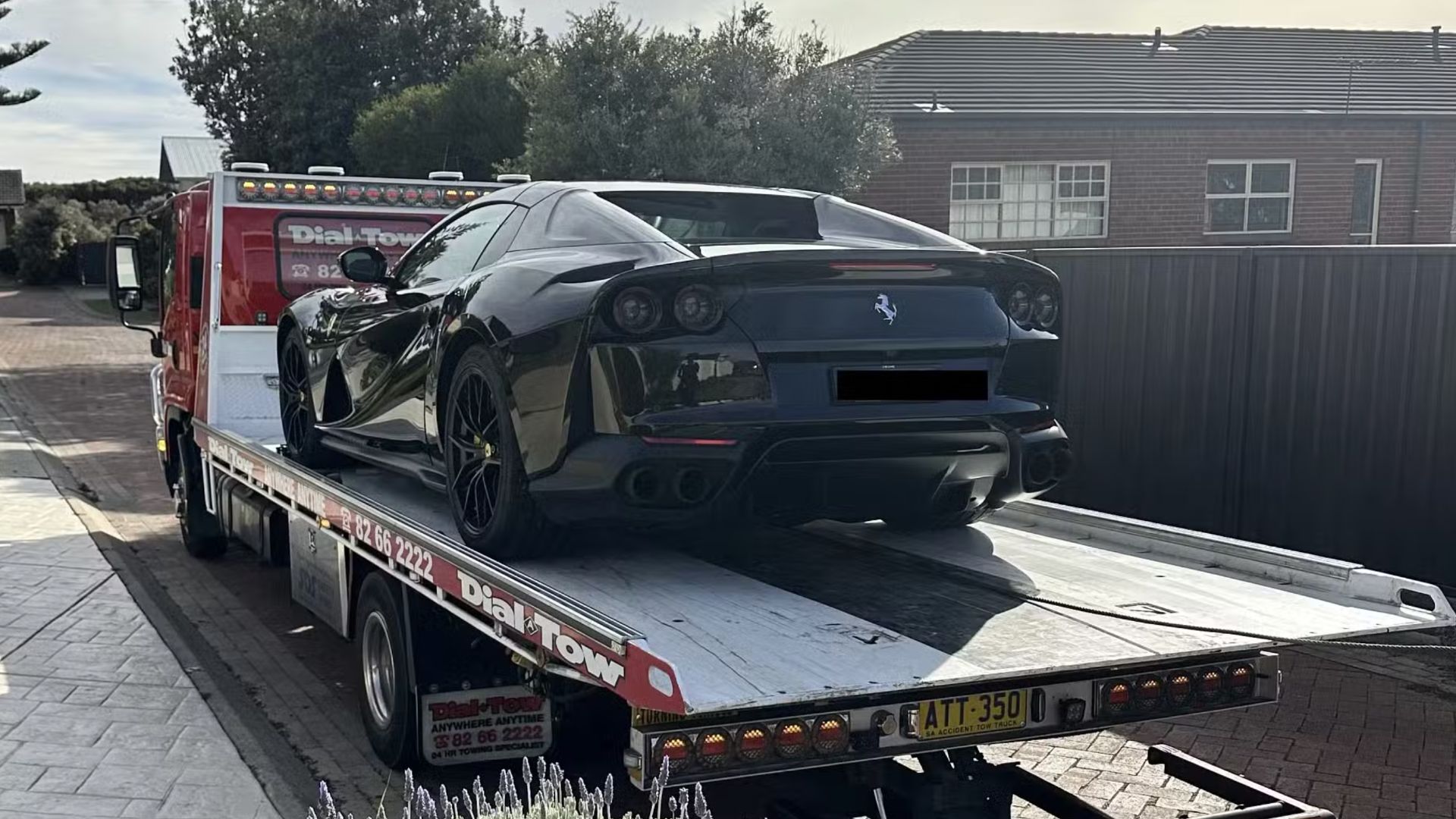 Ferrari Impounded After Driver Clocked at 76 km/h Over Speed Limit