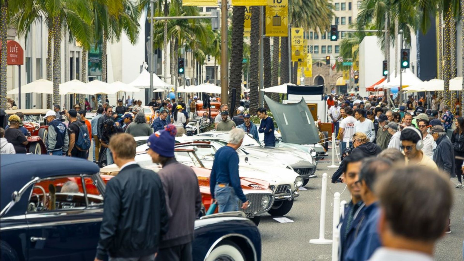 Rodeo Drive Concours d'Elegance to Showcase Supercars, Hypercars, and More on Father's Day