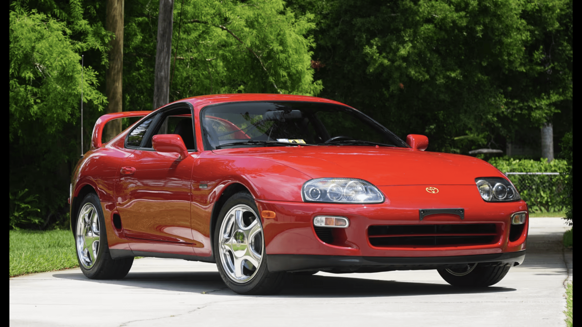 1997 Toyota Supra Turbo 15th Anniversary Coupe to be Auctioned at Mecum