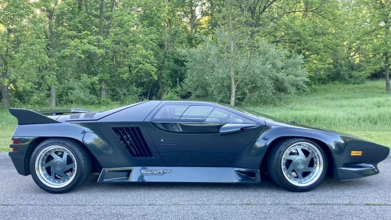 The First Vector W8 Supercar Ever Built Is up for Auction - Modern Car ...