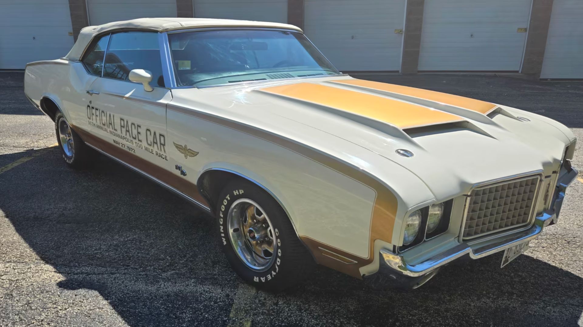1972 Oldsmobile Hurst/Olds Pace Car Convertible to Cross the Block at ...