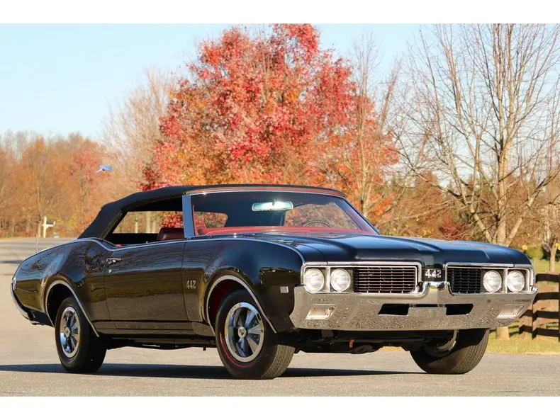 Rotisserie-Restored 1969 Oldsmobile Cutlass 442 Convertible Heads to GAA Auction - featured image