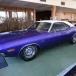 1970 Dodge Challenger R/T SE in factory Plum Crazy Purple, the featured car at the GAA Classic Car Auction