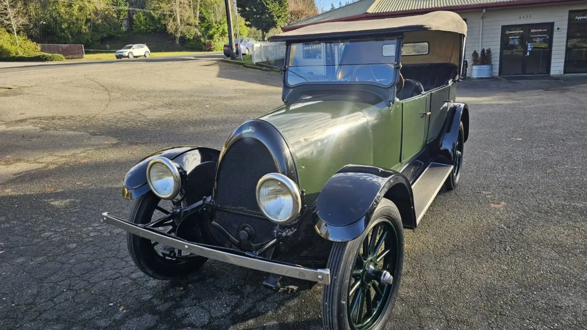 1921 Franklin Series 9-B Touring Project Heads to Auction With Air-Cooled Powertrain on Bring a Trailer - featured image