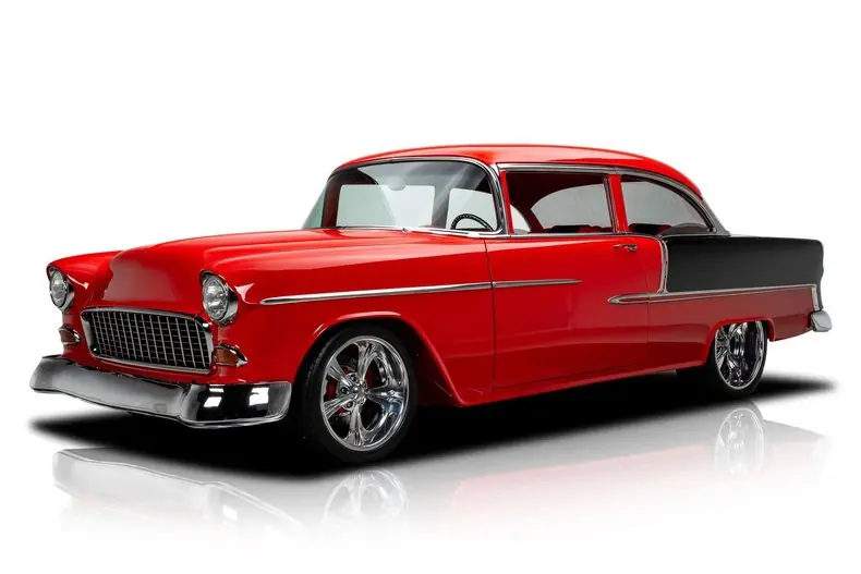 Custom 1955 Chevrolet 210 Resto Mod to Highlight April GAA Auction with Extensive Frame-Off Build - featured image