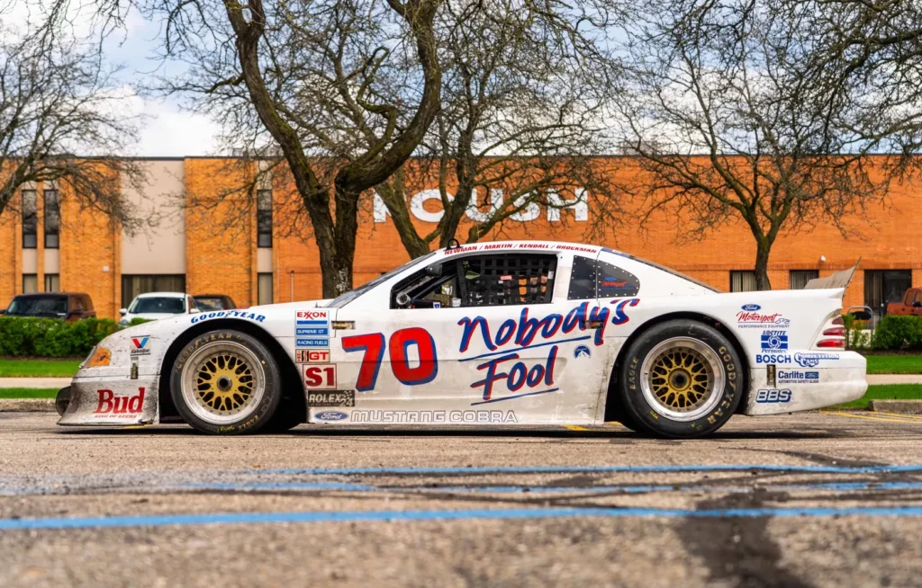 Paul Newman's 1995 Roush Ford Mustang Cobra Nobody's Fool IMSA GTS-1 race car, sold at Mecum Nashville 2026 for $935,000