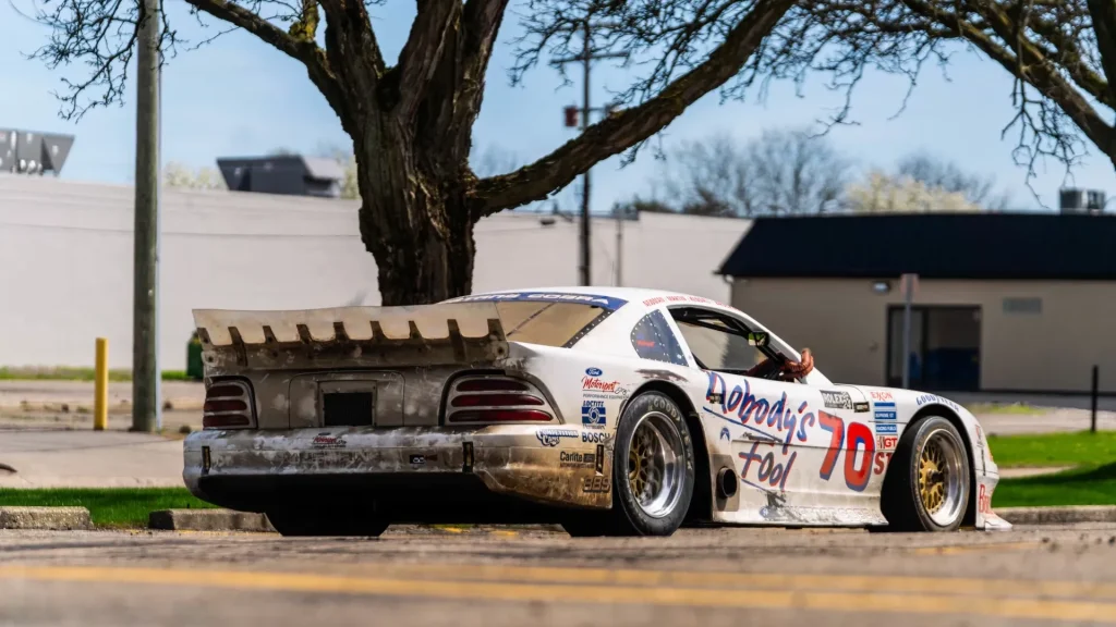 Paul Newman's 1995 Ford Mustang Cobra Nobody's Fool IMSA race car, the top sale at Mecum Nashville 2026