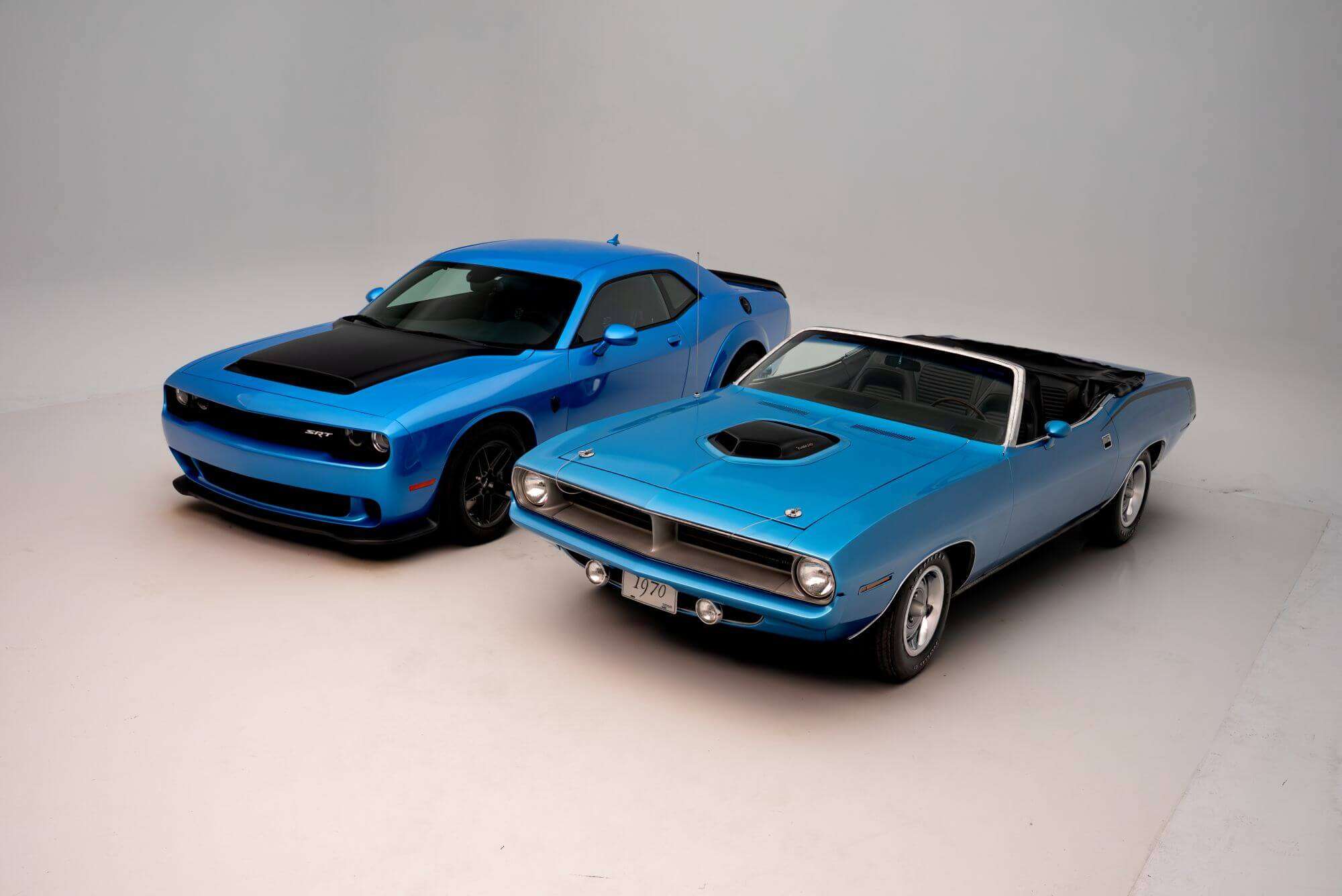 Dream Giveaway Offers Rare Matching Pair of B5 Blue Mopar Muscle Cars - featured image