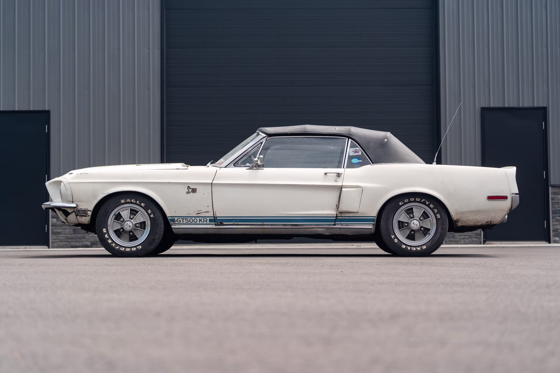 Rare 1968 Shelby GT500KR Convertible Emerges as Barn Find Headed to Harrisburg Auction - featured image