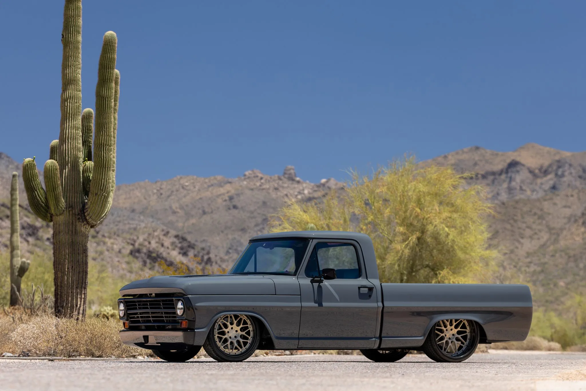 Restomod 1969 Ford F-100 With Supercharged Coyote V8 Wows on Bring a Trailer - featured image