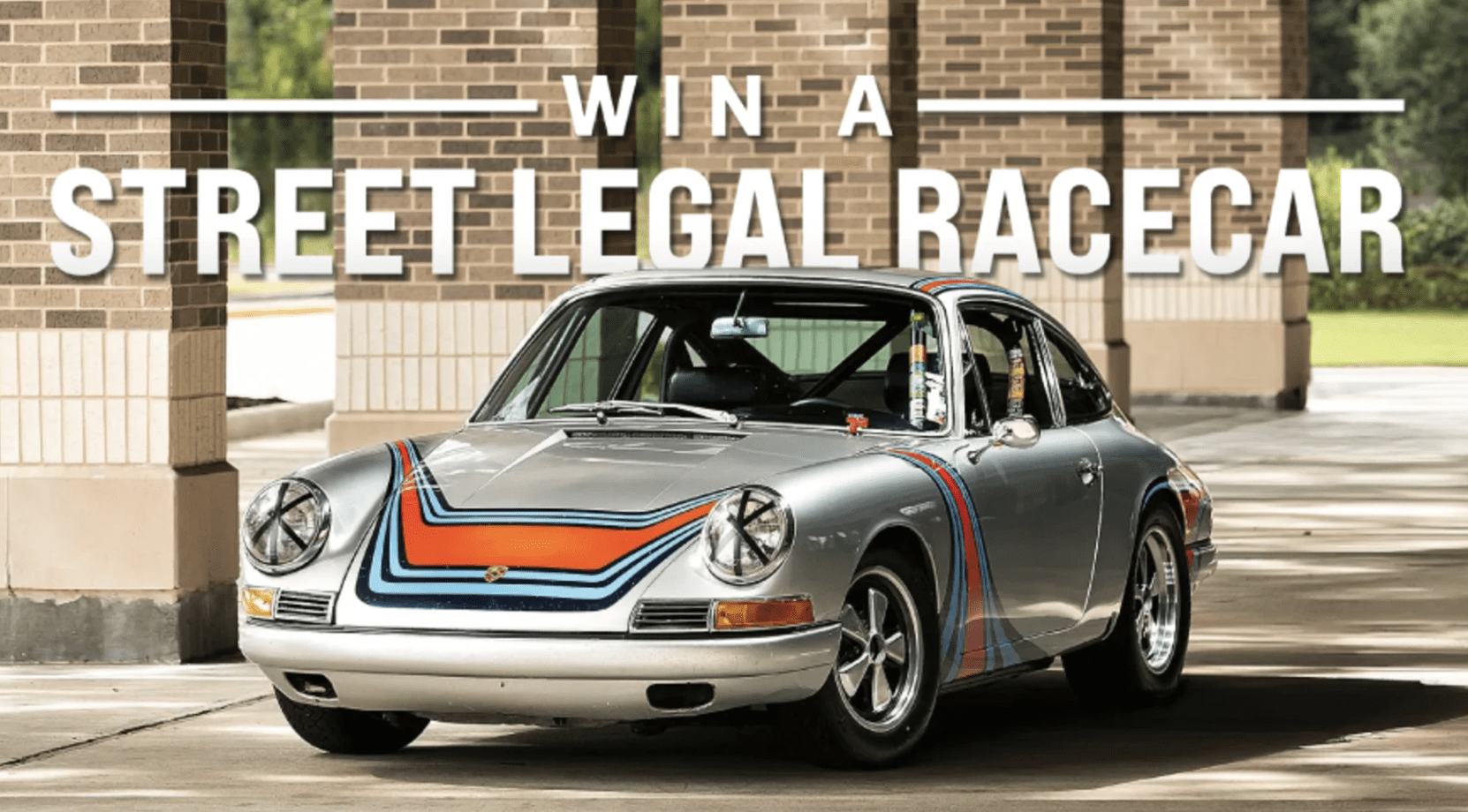Win This 1967 Porsche 911S in Martini Racing Livery — or Take $80,000 Cash - featured image