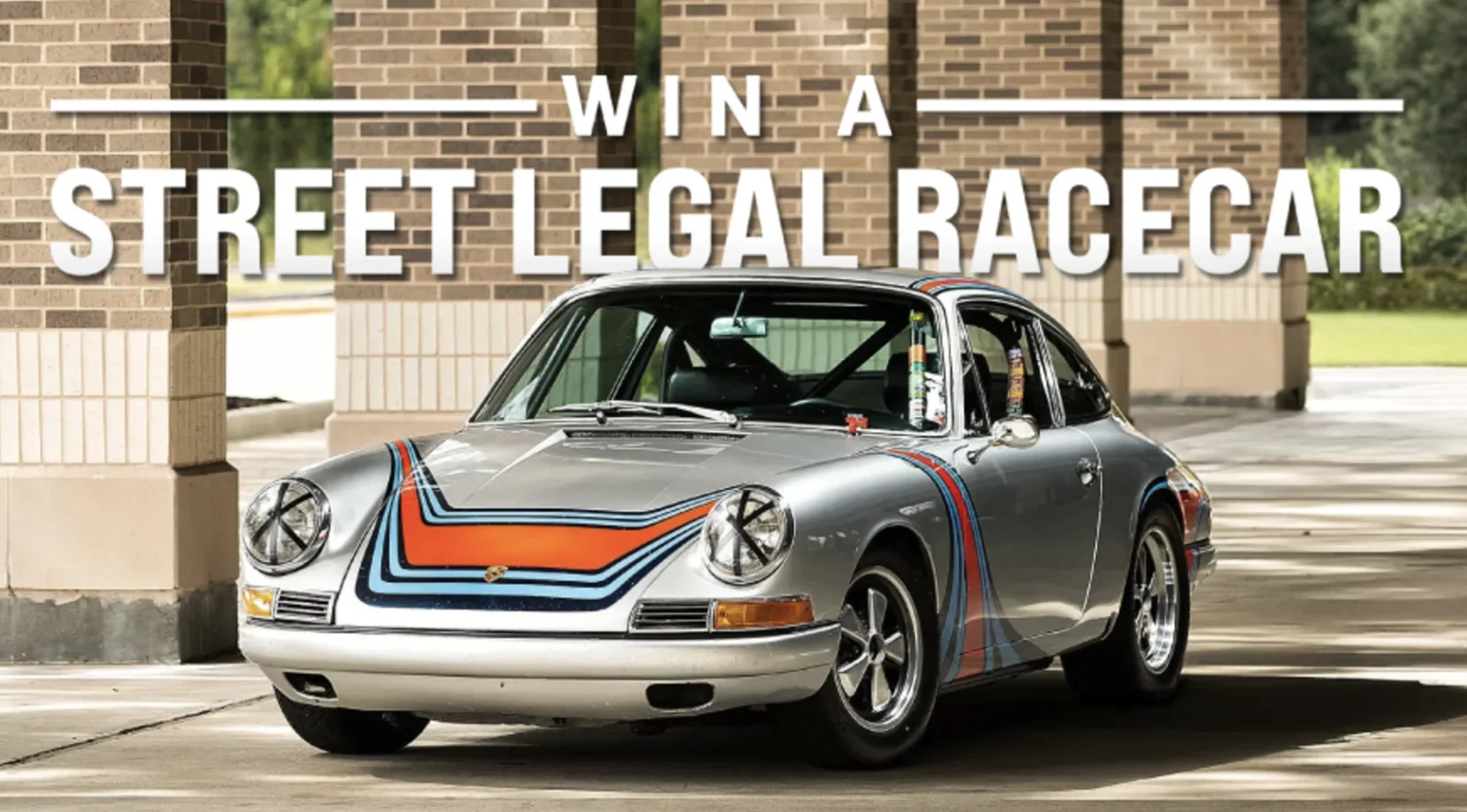 Win This 1967 Porsche 911S in Martini Racing Livery — or Take $80,000 Cash - featured image