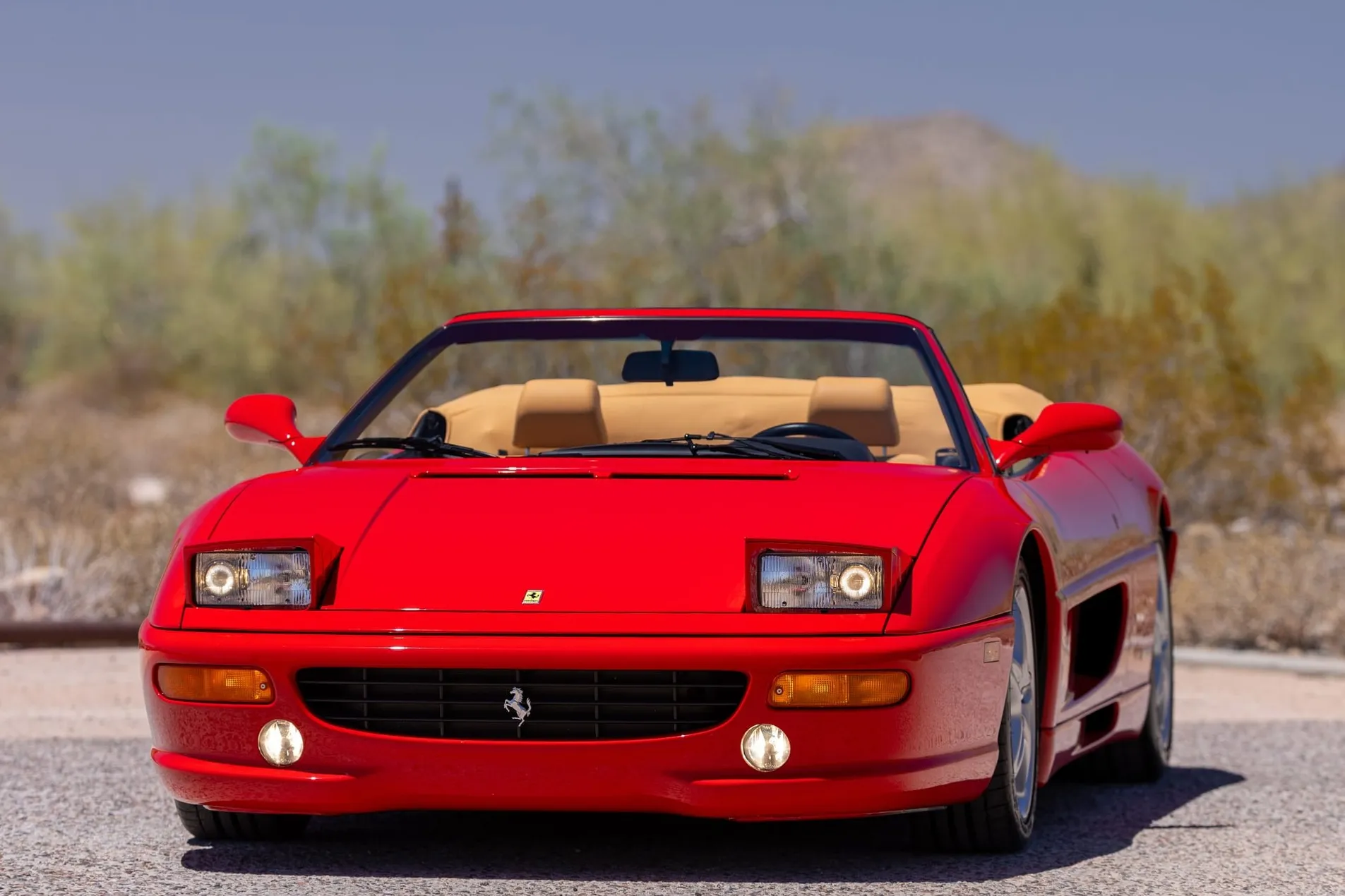 Serviced 1996 Ferrari F355 Spider Draws $215,000 Bid in No-Reserve Auction - featured image
