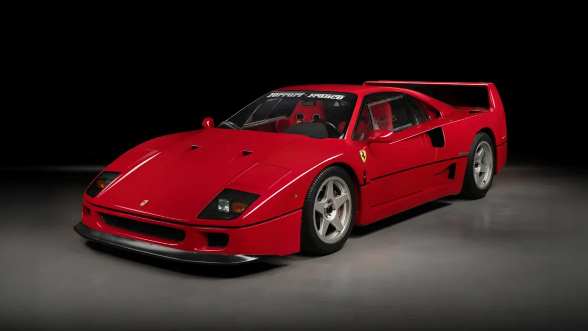 Modified Ferrari F40 Owned by Racing Veteran Heads to Auction With Multimillion-Dollar Estimate - featured image