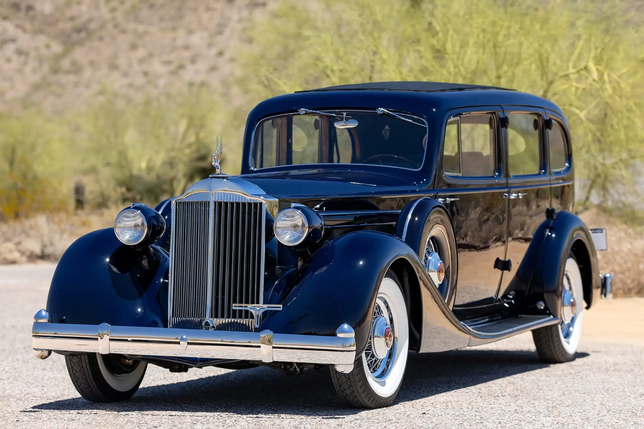 1935 Packard Twelve Series 1208 Seven-Passenger Sedan: Grand American Luxury at Its Absolute Peak on Bring a Trailer - featured image