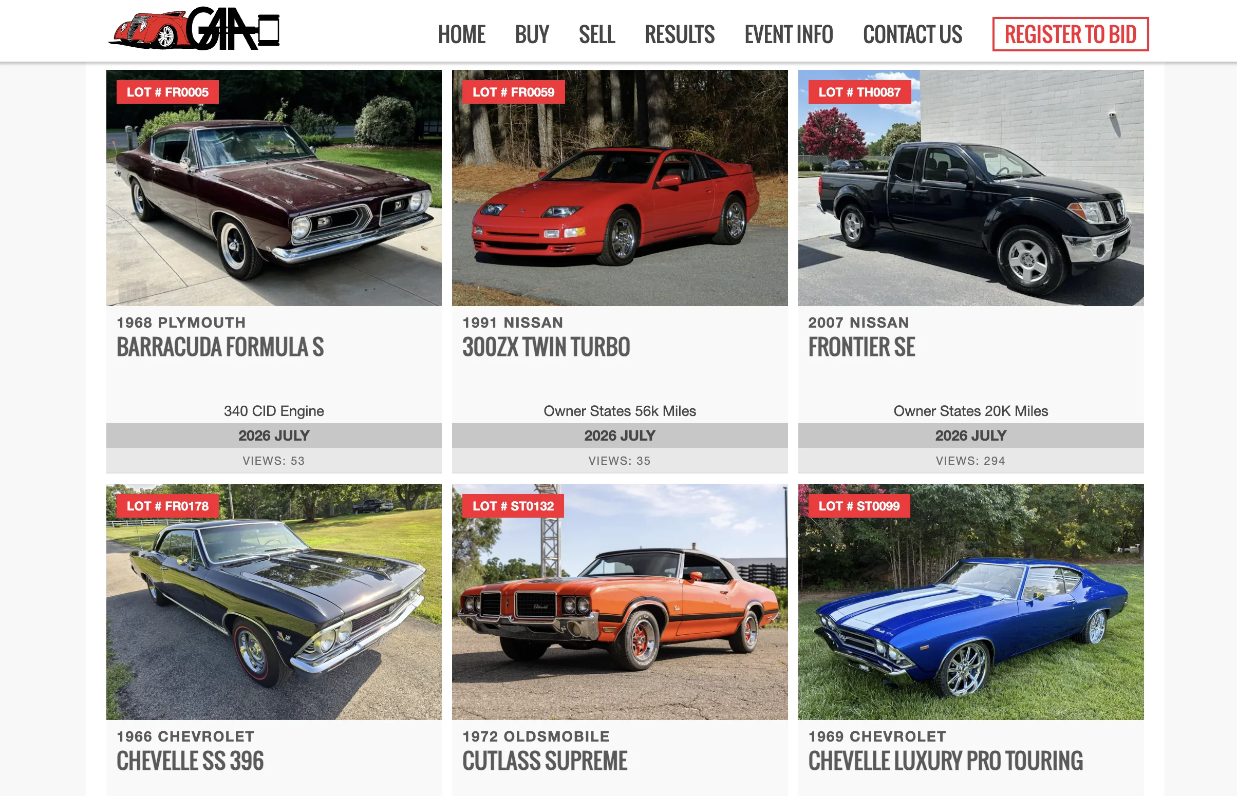 GAA Classic Cars Set to Roll Out Boss 429s, Jimmy Buffett’s Nash, and a SpaceX-Inspired Build at July Auction - featured image