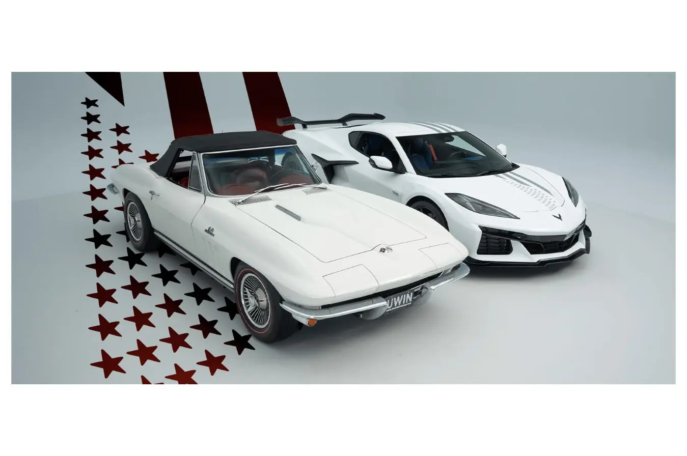 5X More Entries for Readers — Patriotic Corvette Duo Could Be Yours Through the Dream Giveaway - featured image