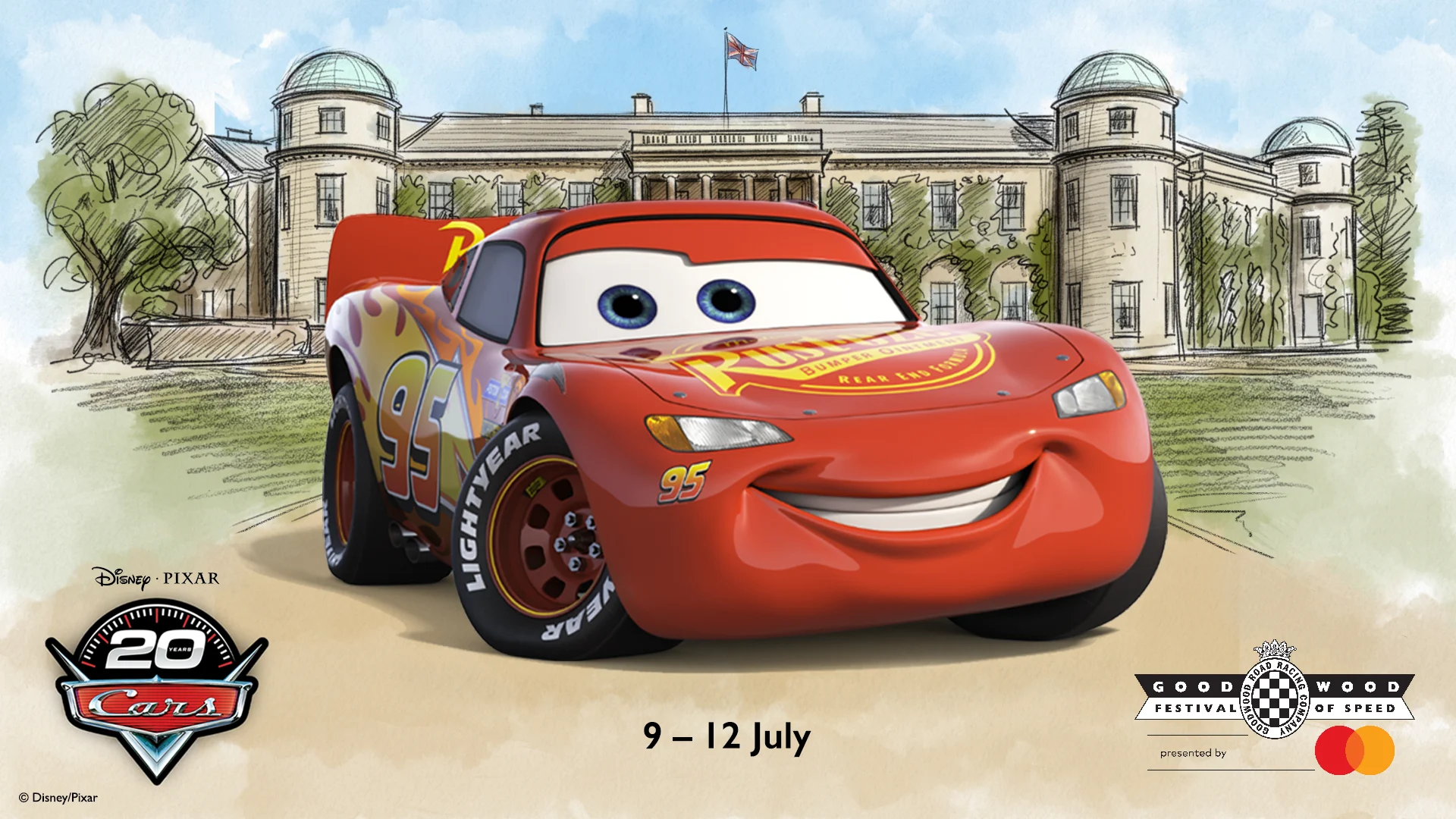 Lightning McQueen Joins the 2026 Goodwood Festival of Speed - featured image
