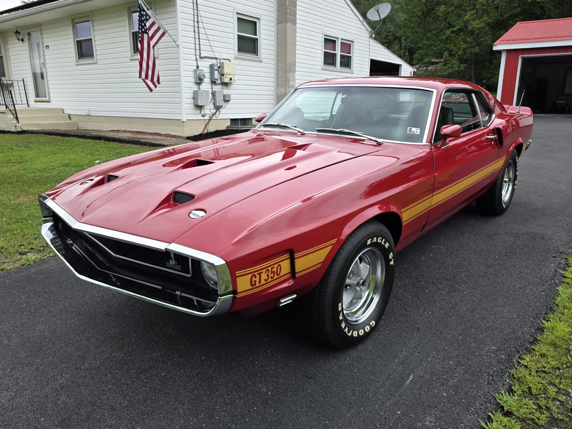 Numbers-Matching 1969 Shelby GT350 Fastback Heads to Carlisle Auctions - featured image