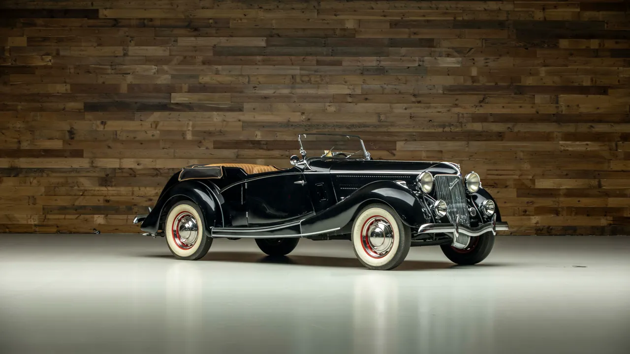 Rare 1936 Jensen-Ford Tourer with Clark Gable Ties Heads to Kruse Auctions’ Auburn Fall Sale - featured image
