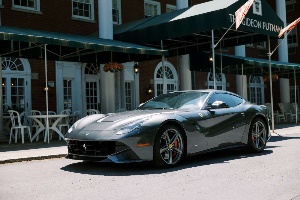 For Sale at Saratoga Motorcar Auction: This 2015 Ferrari F12 Berlinetta Is a Naturally Aspirated V12 Icon - featured image