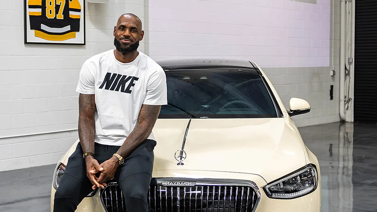 The LeBron James Maybach Is the Sideshow. Mercedes Just Built Its Own Auction House. - featured image