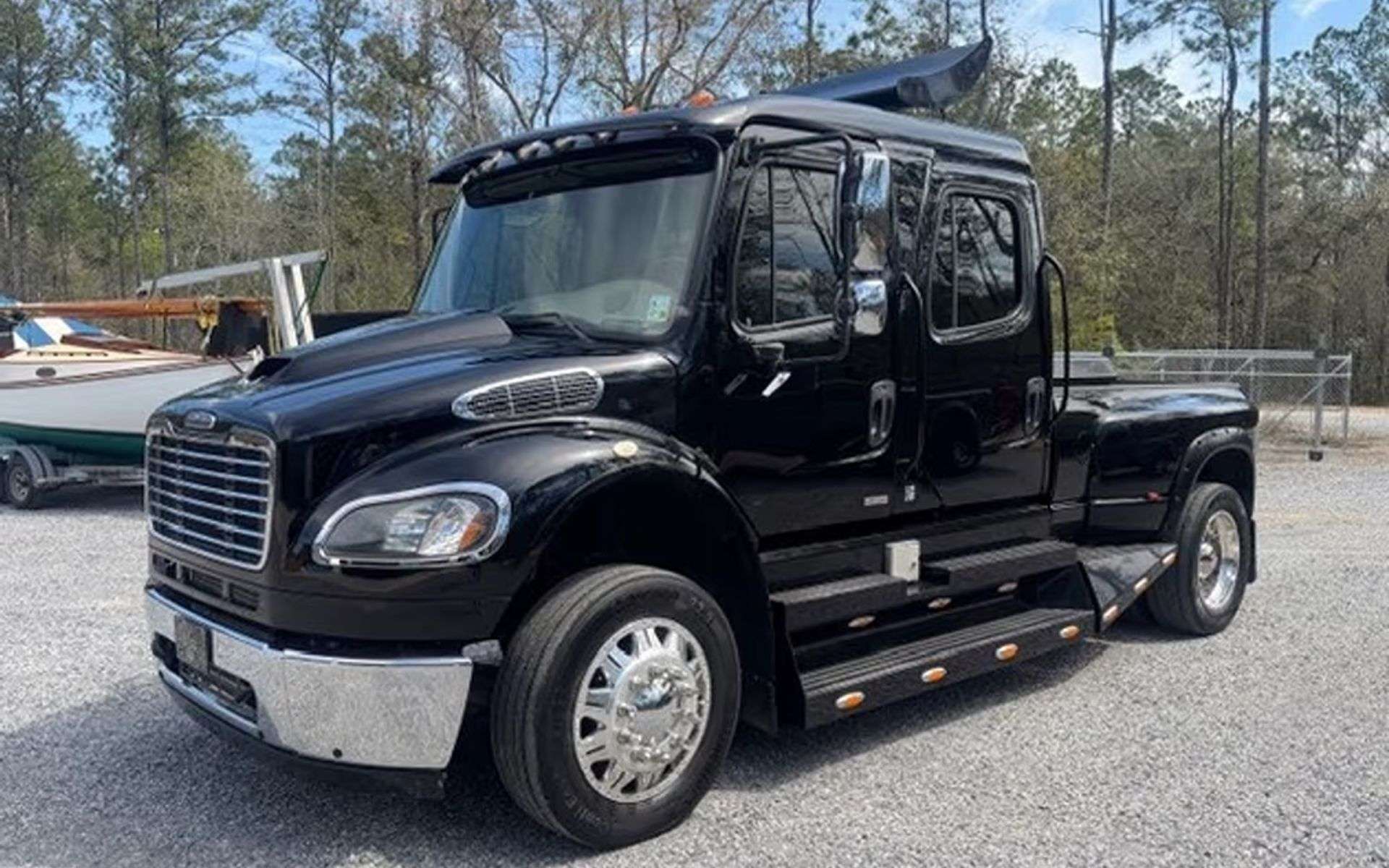 One-of-a-Kind 2009 Freightliner M2 106 Sport Chassis Custom Truck For Sale at Henderson Auctions - featured image