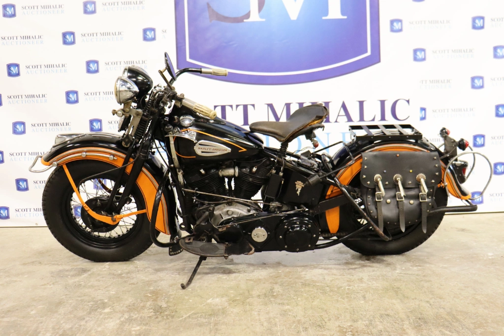 For Sale from the Rick Yerick Collection Auction: A 1940 Harley-Davidson Knucklehead EL Worth Getting Excited About - featured image