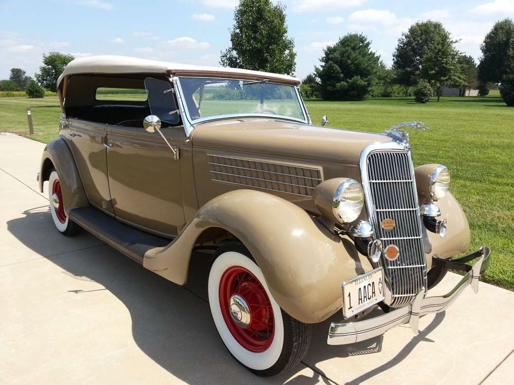 1935 Ford Deluxe Phaeton from the Don Henley Collection