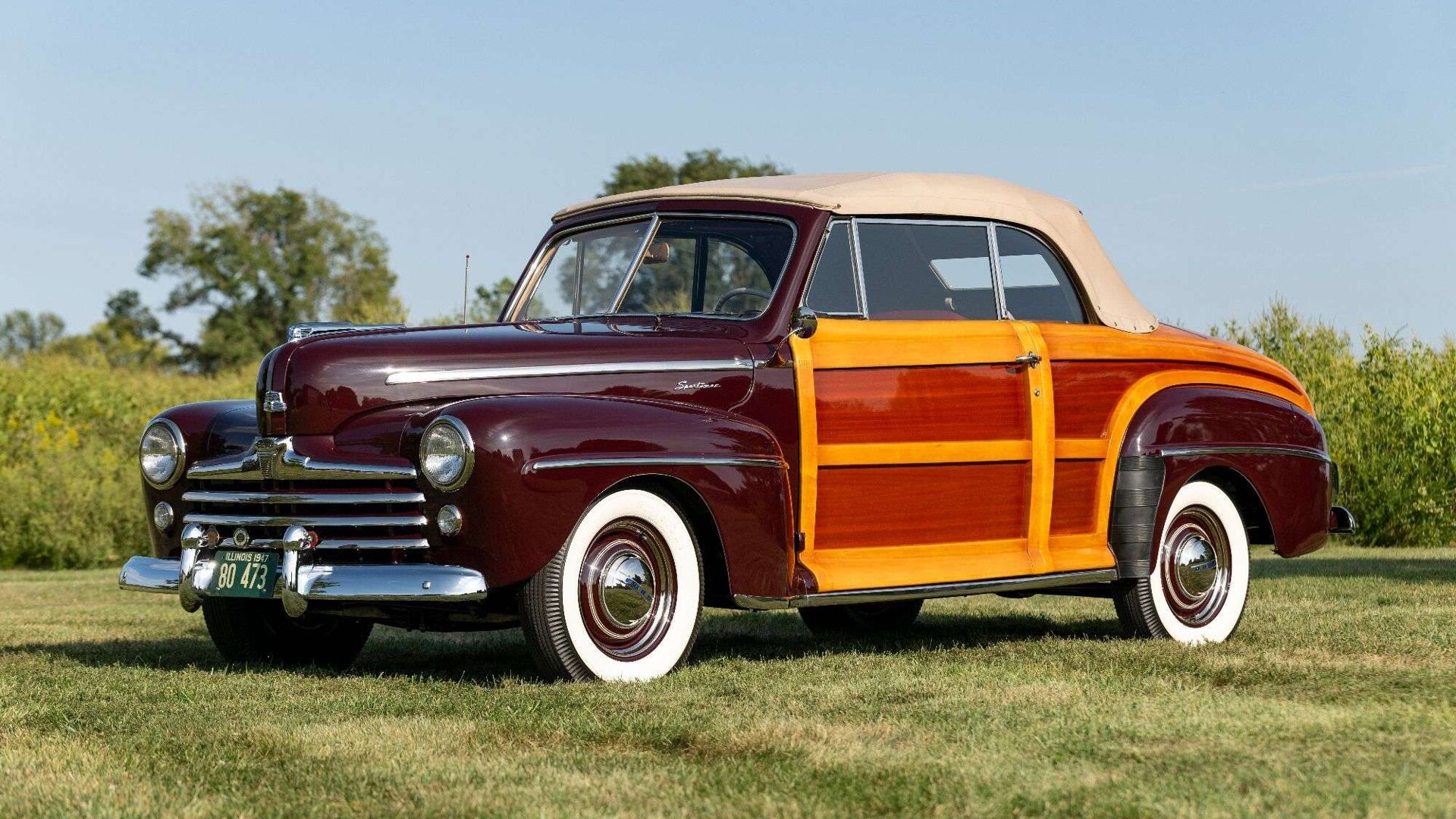 Award-Winning 1947 Ford Super Deluxe Sportsman For Sale at Aumann Auctions - featured image