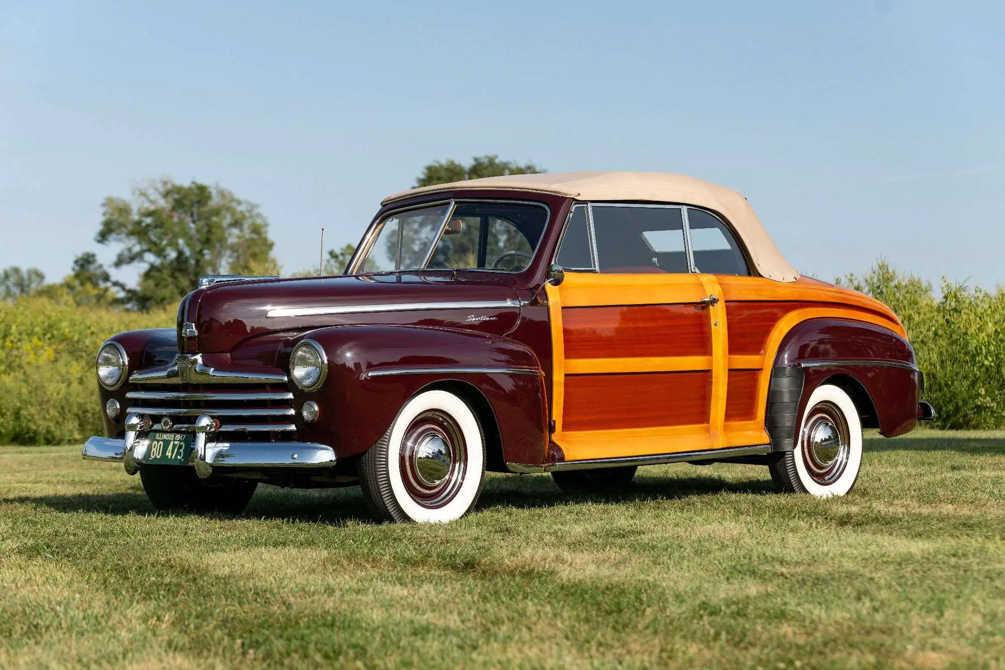 Award-Winning 1947 Ford Super Deluxe Sportsman For Sale at Aumann Auctions - featured image