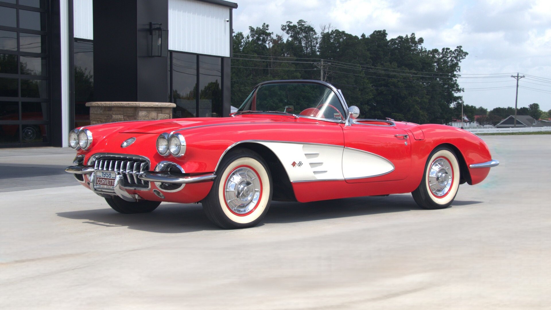 Here’s Your Chance to Buy George Strait’s Signet Red 1958 Corvette - featured image