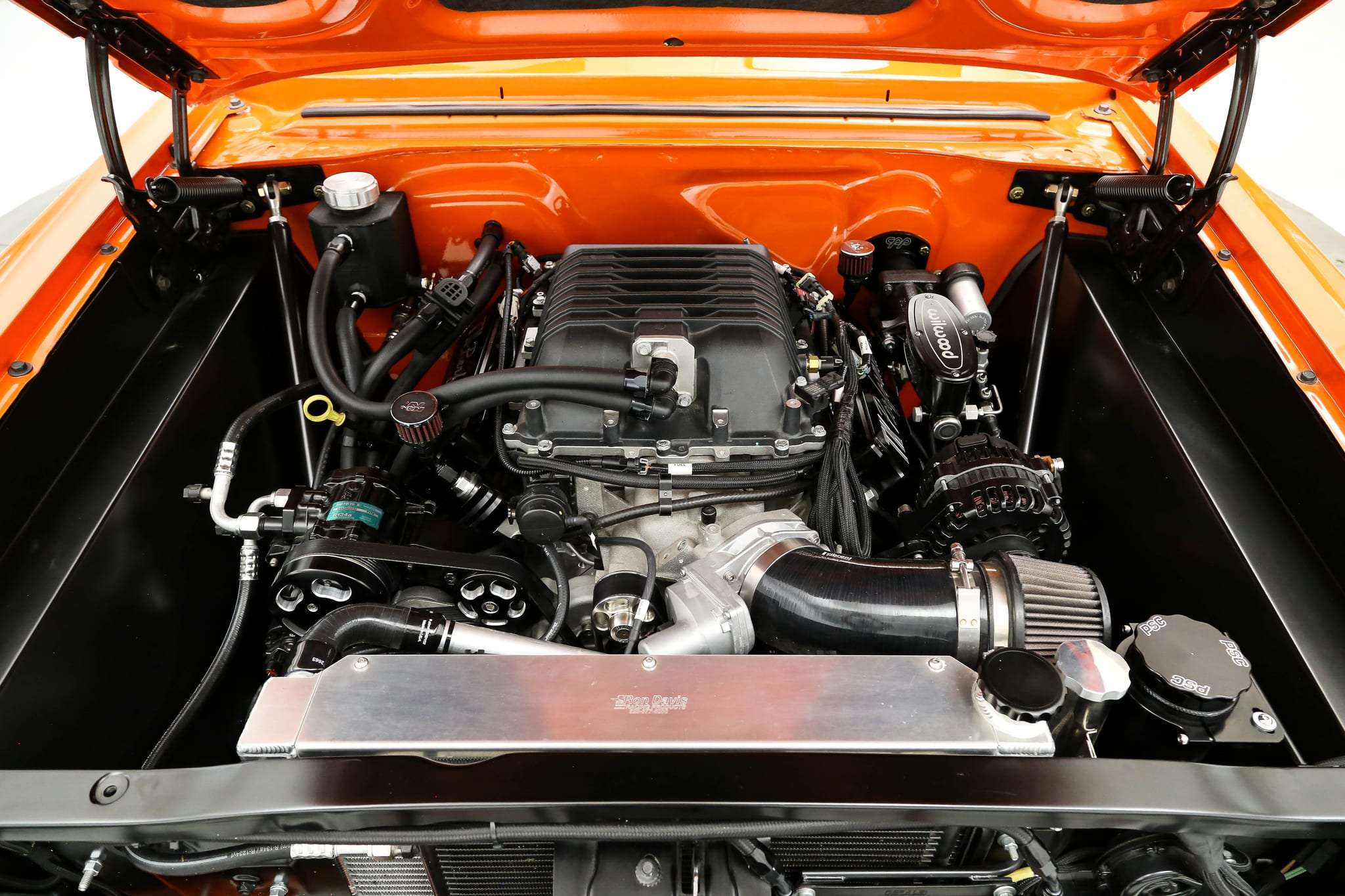 Wegner-built supercharged 376ci LSA V8 installed in a 1963 Chevy II Nova SS