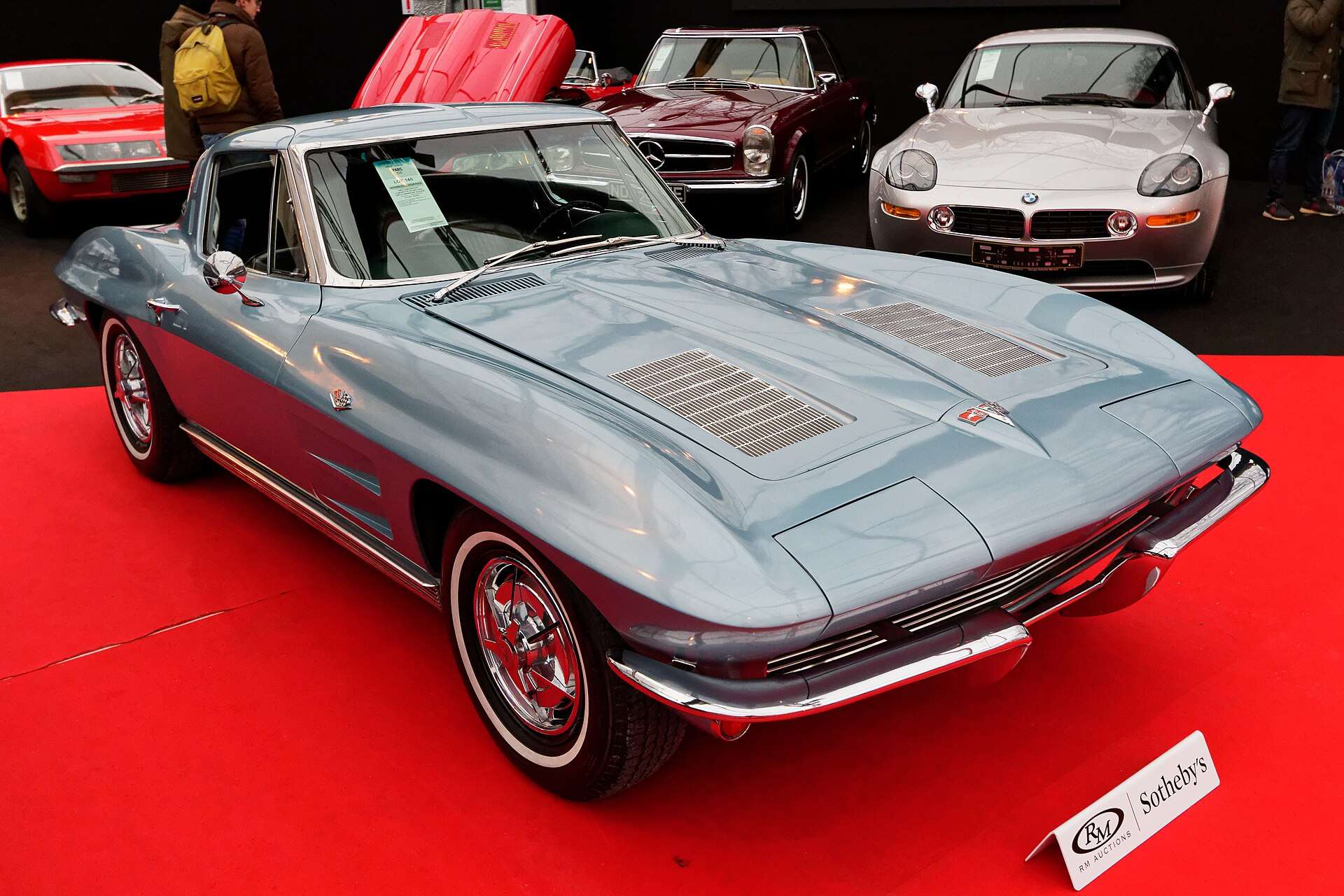 A Split-Window Corvette Stalled $148,000 Below One That Sold Last Week. The Spread Inside the Model Is the Real Signal. - featured image