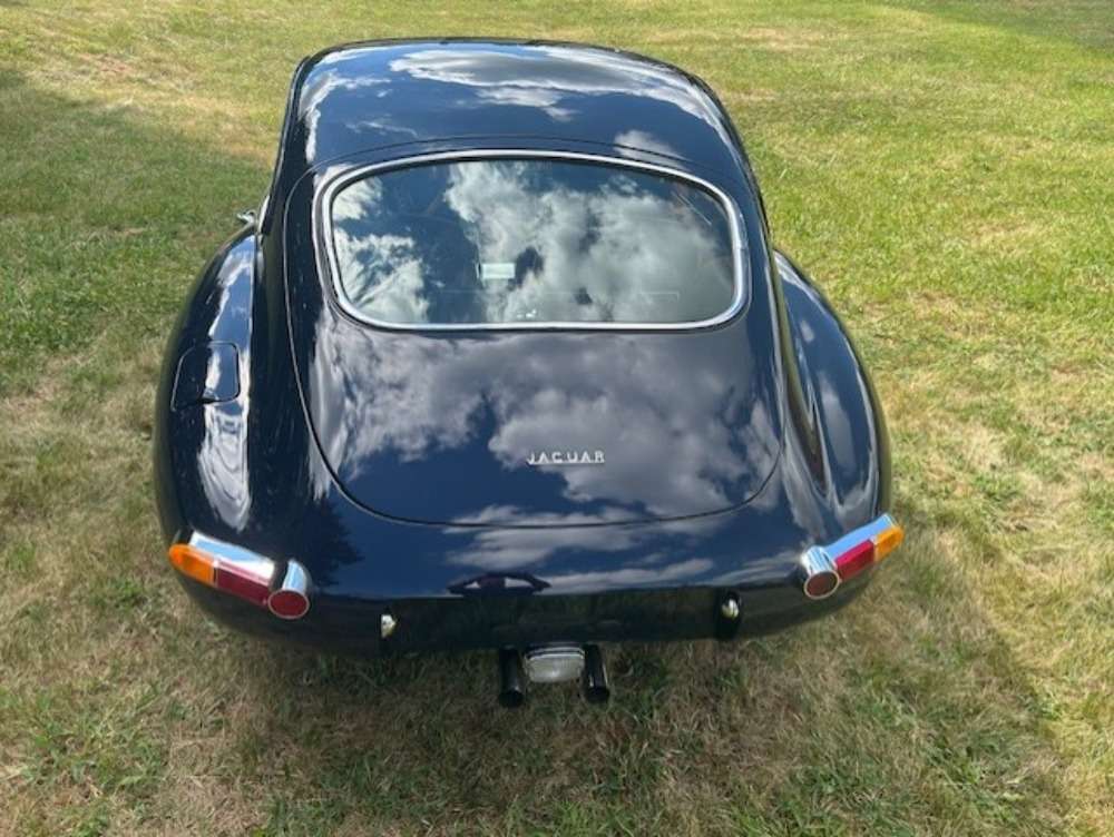 Upgraded 3.8-liter inline-six in the 1964 Jaguar XKE Competition at the Saratoga Motorcar Auction