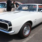 Today in Collector Car History: The 1967 Chevrolet Camaro Went on Sale 60 Years Ago Ermine White 1967 Chevrolet Camaro RS/SS with hideaway headlights and SS nose stripe