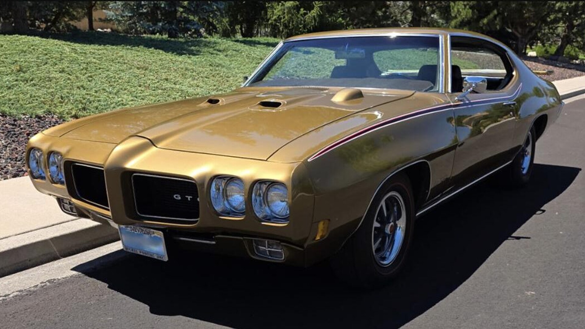 1970 Pontiac GTO For Sale From Vicari Auction Is a Granada Gold Keeper - featured image