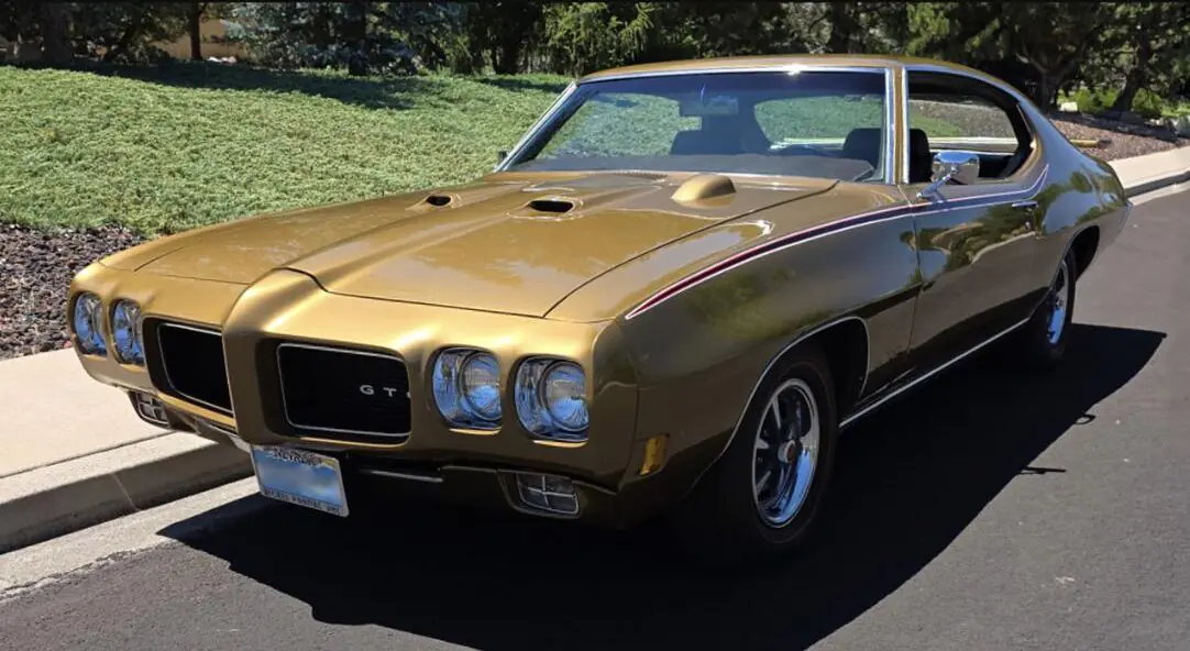 1970 Pontiac GTO For Sale From Vicari Auction Is a Granada Gold Keeper - featured image