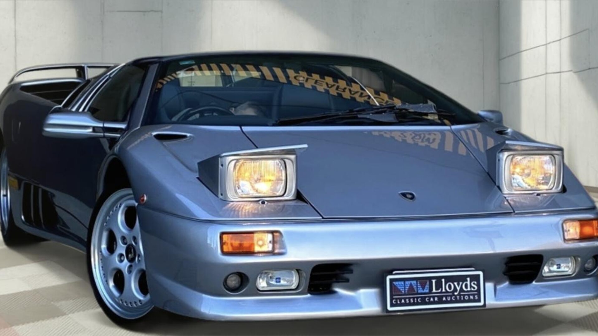A 22,874 km Lamborghini Diablo VT Roadster Is Heading to Auction. The Plate in the Engine Bay Tells the Real Story. - featured image