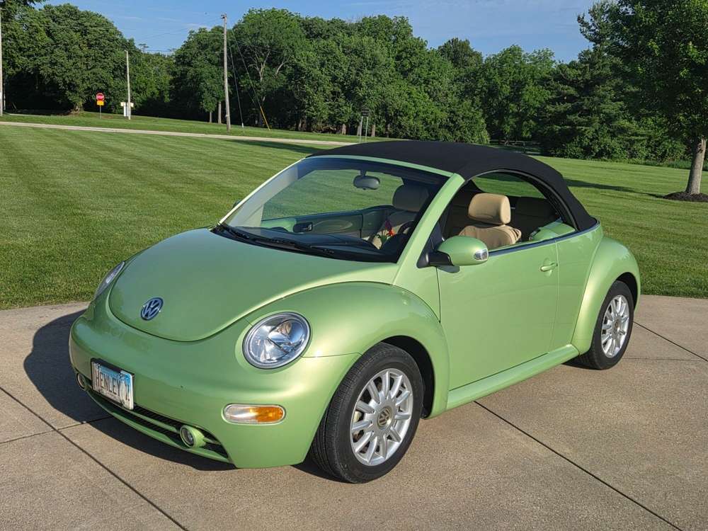 2005 Volkswagen GLS Convertible in green