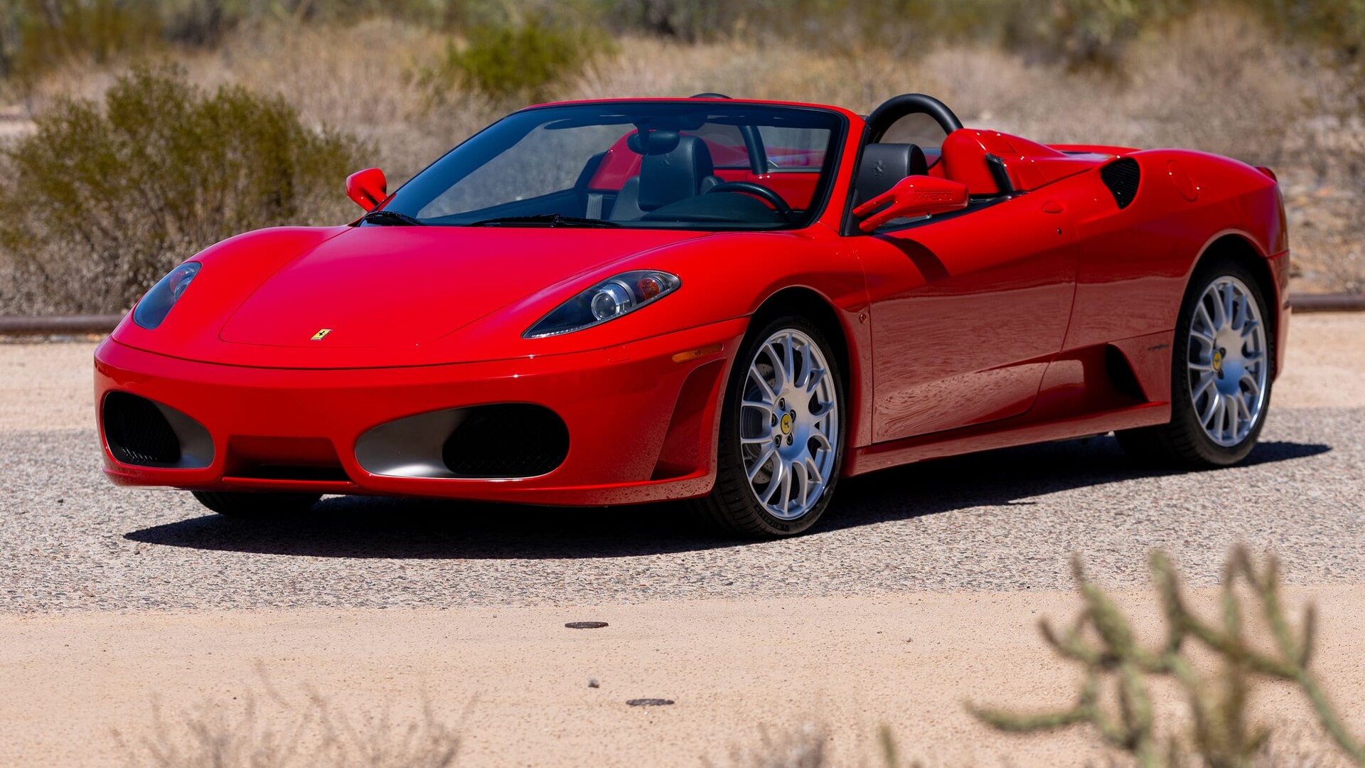 This No-Reserve, 12,000-Mile Ferrari F430 Spider on BaT Has the Gated Manual Everyone Wants - featured image