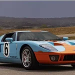 2006 Ford GT Heritage Edition in Gulf livery, the grand prize in the Shelby American Collection sweepstakes