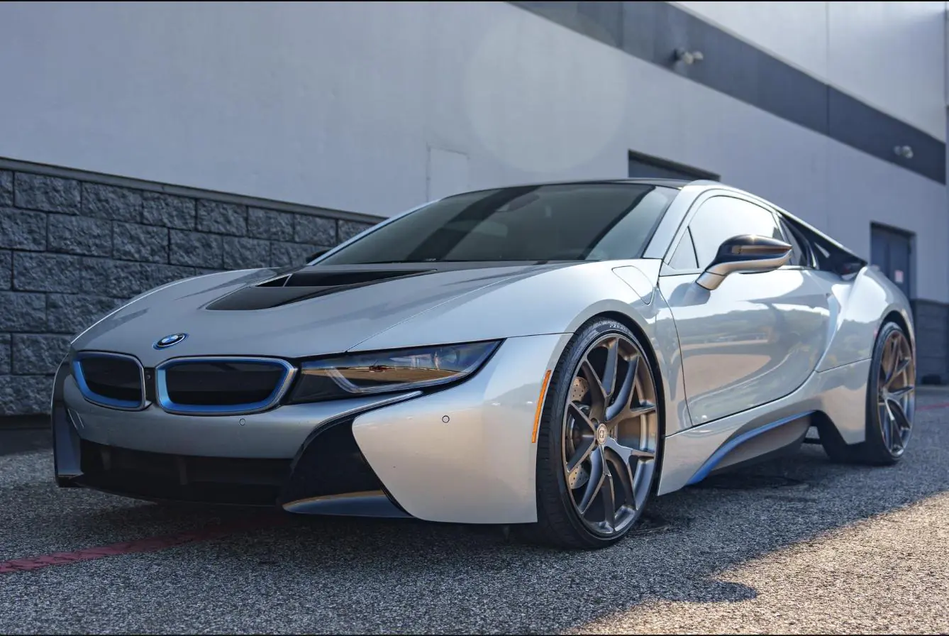 Low-Mileage 2015 BMW i8 With 22-Inch HRE Wheels Crosses the Block at Henderson Auctions - featured image