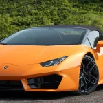 2018 Lamborghini Huracán LP580-2 Spyder in Arancio Borealis