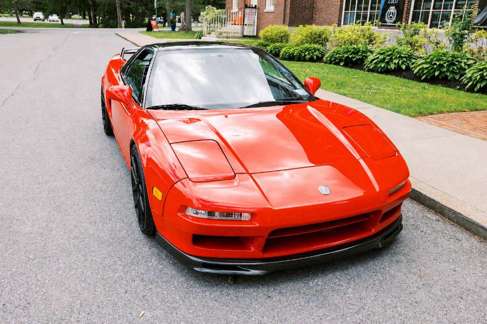 1991 Acura NSX rear three-quarter view