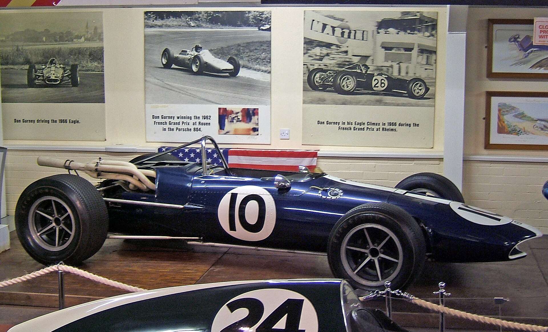 AAR Eagle Mk I chassis 101, the first Eagle built, in its Coventry Climax-powered form